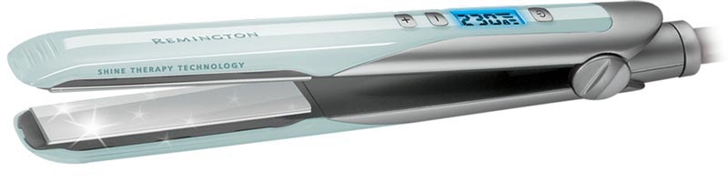 Shine Therapy straightener graphic