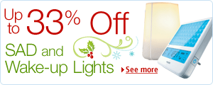 Up to 33% off SAD and Wake-up Lights