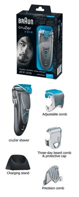 cruZer 6 Face box contents 
