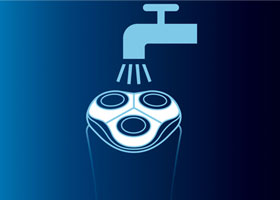 Philips PT720 comes with a washable shaver head, means it is very easy to keep it clean and hygienic, as you can simply rinse this waterproof shaver under tap.