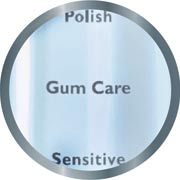 Gum Care - gently stimulates and massages gums