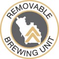 Removable brewing unit
