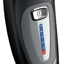The Remington F5790's LED fuel gauge