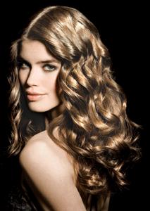 curled hair lifestyle image