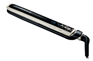 The Pearl Hair Straightener's long, slim plates