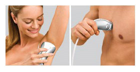 The i- LIGHT can be used on many areas of the body