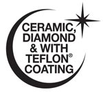 Ceramic Diamond with Teflon Coating