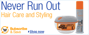 Subscribe & Save on hair care essentials