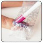 Step 3: Rub foil over area