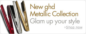 Go Glam. New ghd Metallic Collection