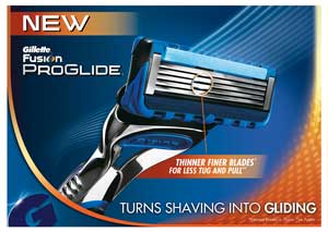 Proglide is Gillette's most comfortable shave