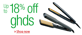 Up to 18% off ghd hair care products at Amazon.co.uk
