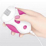 Switch the epilator unit on