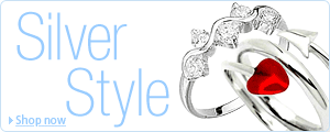 Stylish silver rings