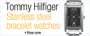 Tommy Hilfiger Stainless Steel Bracelet Watches for men and women