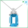 Jewellery - Gemstone - Amethyst - Blue Topaz - Diamond