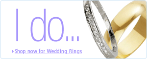 I do...Shop now for wedding rings: Choose from our stunning range of diamond wedding rings, gold wedding rings, platinum wedding rings, wedding bands, plain wedding rings and more