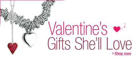 Valentine's jewellery gifts she'll love