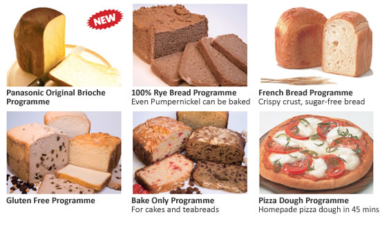 Bread-making programmes.