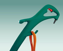 The Bosch ART 23 features a cable hook for easy storage