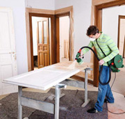 The Bosch PFS 65 lets you spray a variety of materials including paints, varnishes and stains.
