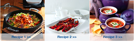 Create  scrumptious recipes with Le Creuset