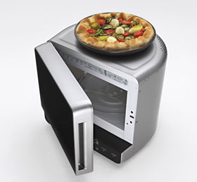 Whirlpool's patented Crisp&trade; function delivers crunchy food fast, without burning