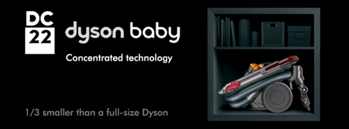 Dyson DC22 Baby Allergy Concentrated Technology