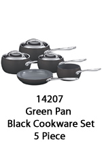Marco Pierre White Green Pan White 5 Piece Set