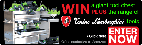 Win the Tonino Lamborghini power tools range