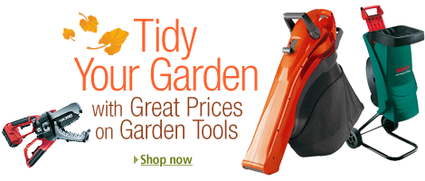 Tidy your garden with great prices on garden tools including blowers, shredders, pressure washers, lawn mowers and more.