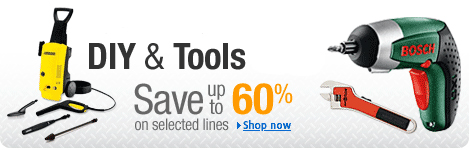 Save up to 60% off top brand tools