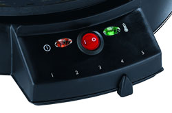 The Cr&ecirc;pe Maker's variable temperature control