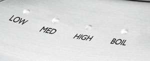 The   Puratea's four temperature options