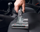 Mini turbine head used on a car seat