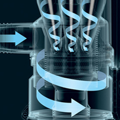 The technology that makes up the Root cyclone