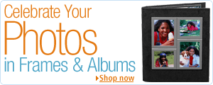 Celebrate Your Photos in Frames & Albums