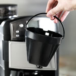  The Grind and Brew's permanent filter means no more paper filters 