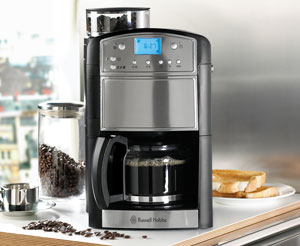  The Grind and Brew set on a kitchen worktop 