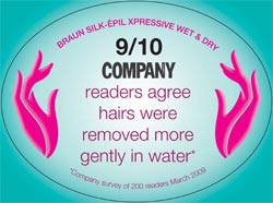 Braun 7781 Epilator Wet & Dry, completely waterproof