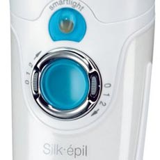 Braun 7781 Epilator Wet & Dry, two speeds and guiding smartlight