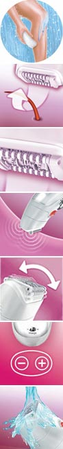 Braun 7781 Epilator features