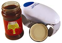 Remove the lid from the jar.