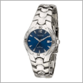 Accurist MB650N Gents stainless steel bracelet watch with navy dial by Accurist