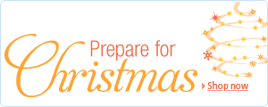 Get ready for Christmas with some truly festive offers on Christmas decorations, housewares, furnishings, cookware, fashion, games and more.