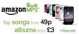 Amazon MP3: top tracks from 49p, albums from £3