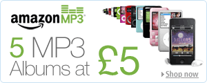 Friday Five: Five Great MP3 Albums at £5, Refreshed Every Friday