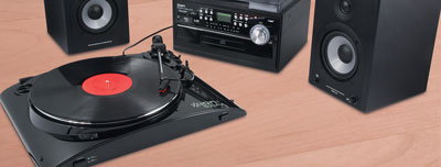 Connect Profile LP to your home stereo