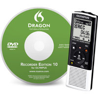 Olympus VN-8500 PC with Dragion Naturally Speaking 10 (Recorder Edition) Software