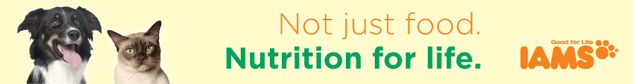 Not Just Food. Nutrition For Life. IAMS.